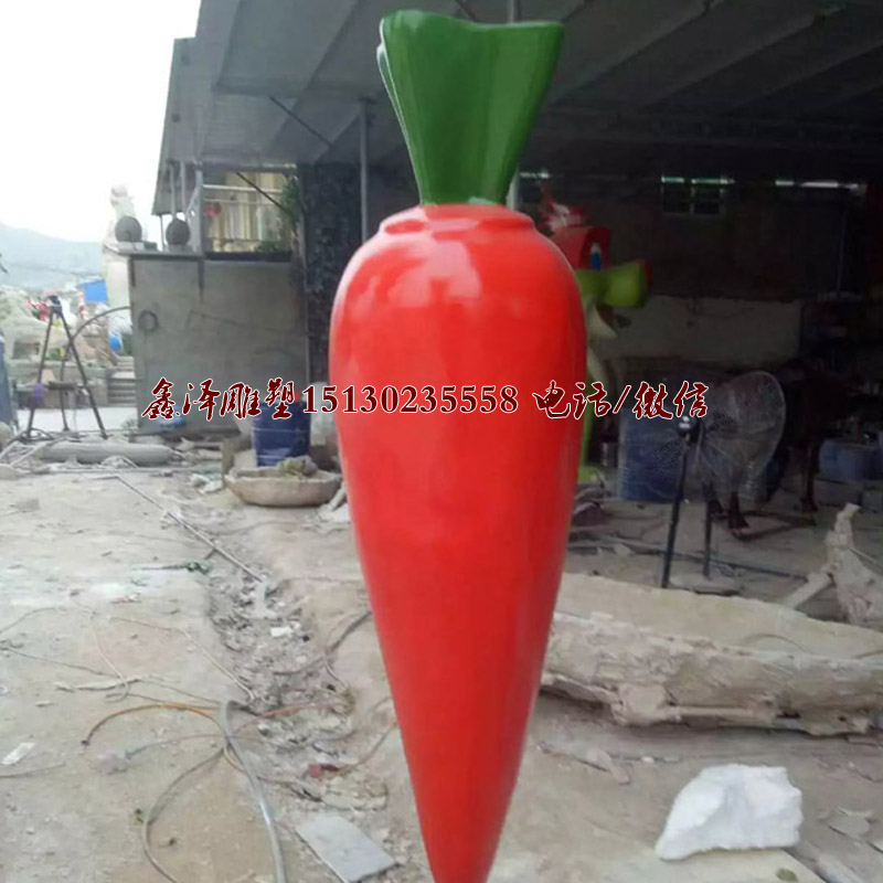 仿真紅辣椒尖椒雕塑玻璃鋼樹脂彩繪蔬菜水果雕塑蔬菜基地裝飾定做
